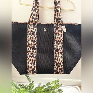 Victoria's Secret Leopard Print Tote Bag
